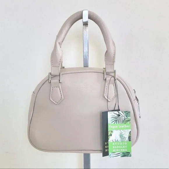 Badgley Mischka Quilted Crossbody Mini Bag with Silver-Tone Studs - Picture 7 of 16